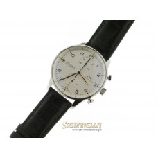 IWC Portuguese Chronograph ref. IW371604 silver nuovo